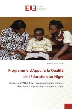Programme d'Appui à la Qualité de l'Education au Niger
