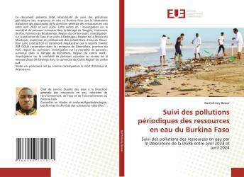 Suivi des pollutions périodiques des ressources en eau du Burkina Faso