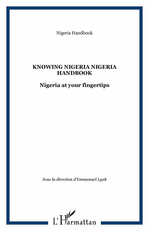 Knowing Nigeria Nigeria handbook
