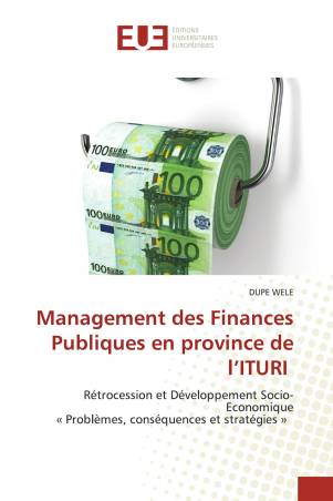 Management des Finances Publiques en province de l’ITURI