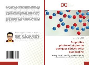 Propriétés photovoltaïques de quelques dérivés de la quinoxaline