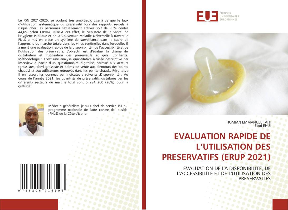 EVALUATION RAPIDE DE L’UTILISATION DES PRESERVATIFS (ERUP 2021)