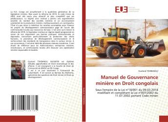 Manuel de Gouvernance minière en Droit congolais