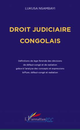 Droit judiciaire congolais