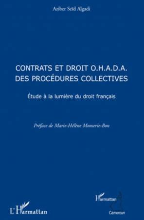 Contrats et droit O.H.A.D.A. des procédures collectives