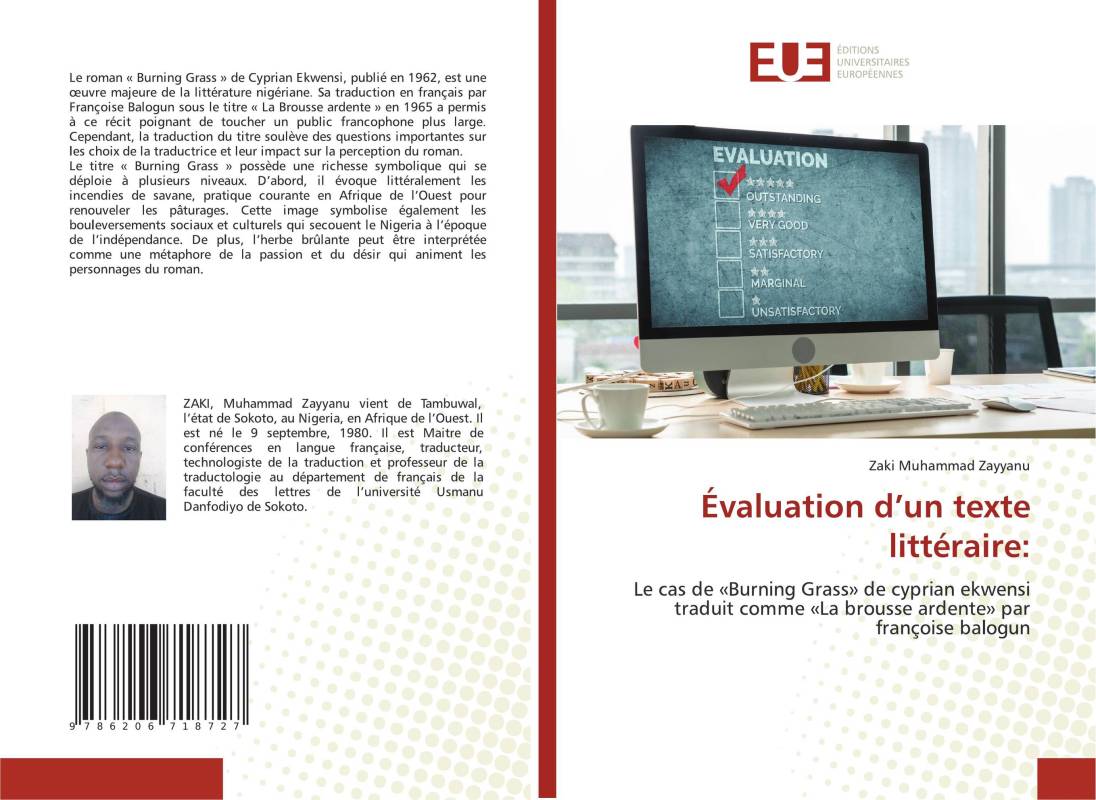 Évaluation d’un texte littéraire: