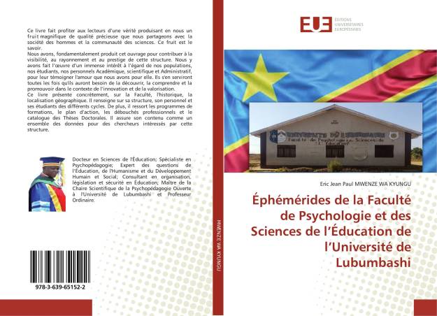 Éphémérides de la Faculté de Psychologie et des Sciences de l’Éducation de l’Université de Lubumbashi