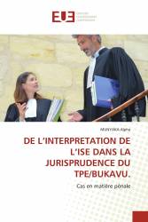 DE L’INTERPRETATION DE L’ISE DANS LA JURISPRUDENCE DU TPE/BUKAVU.