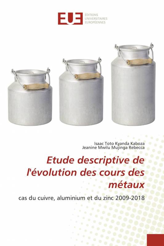 Etude descriptive de l'évolution des cours des métaux