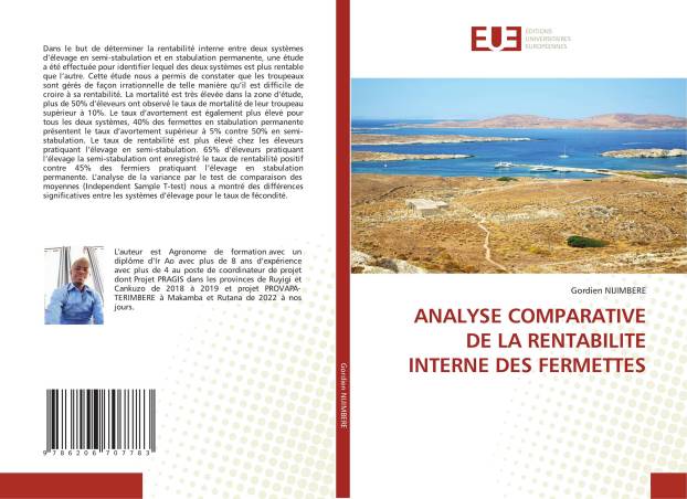 ANALYSE COMPARATIVE DE LA RENTABILITE INTERNE DES FERMETTES