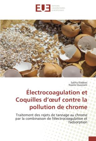 Électrocoagulation et Coquilles d’œuf contre la pollution de chrome