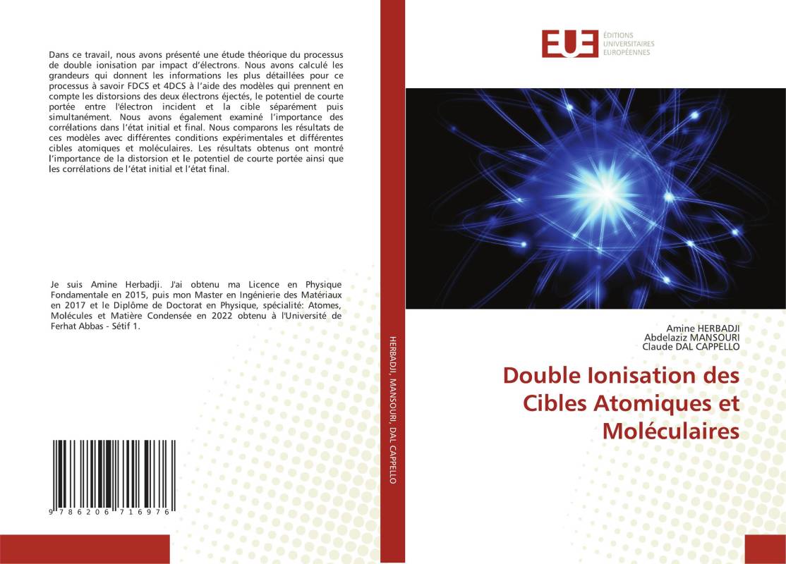 Double Ionisation des Cibles Atomiques et Moléculaires