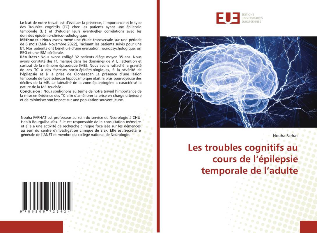 Les troubles cognitifs au cours de l’épilepsie temporale de l’adulte