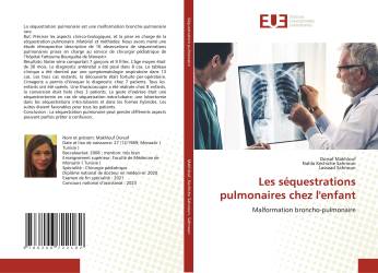 Les séquestrations pulmonaires chez l'enfant