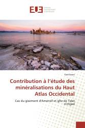 Contribution à l’étude des minéralisations du Haut Atlas Occidental