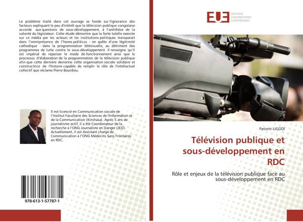 Télévision publique et sous-développement en RDC