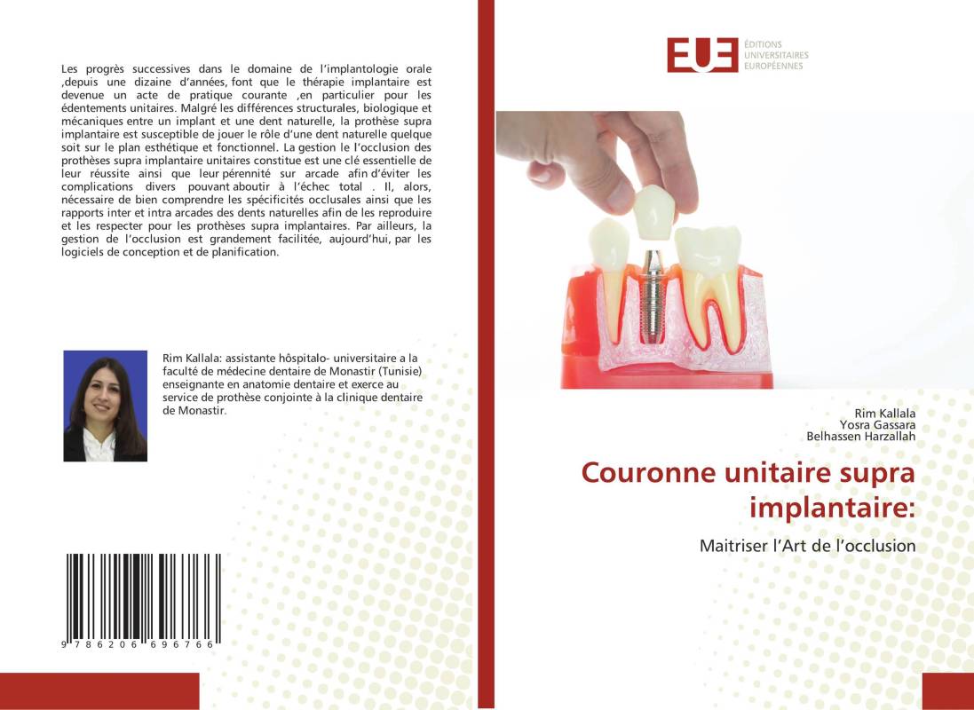 Couronne unitaire supra implantaire: