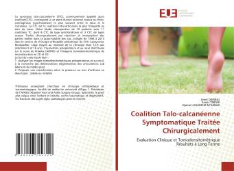 Coalition Talo-calcanéenne Symptomatique Traitée Chirurgicalement