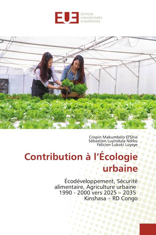 Contribution à l’Écologie urbaine