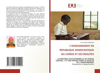 L’ENSEIGNEMENT EN REPUBLIQUE DEMOCRATIQUE DU CONGO ET SES REALITES