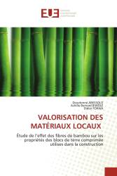 VALORISATION DES MATÉRIAUX LOCAUX