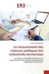 Le recouvrement des créances publiques des collectivités territoriales