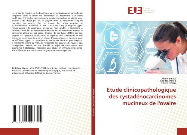 Etude clinicopathologique des cystadénocarcinomes mucineux de l'ovaire