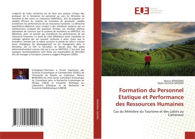 Formation du Personnel Etatique et Performance des Ressources Humaines