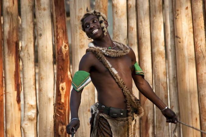Danseur au Swaziland