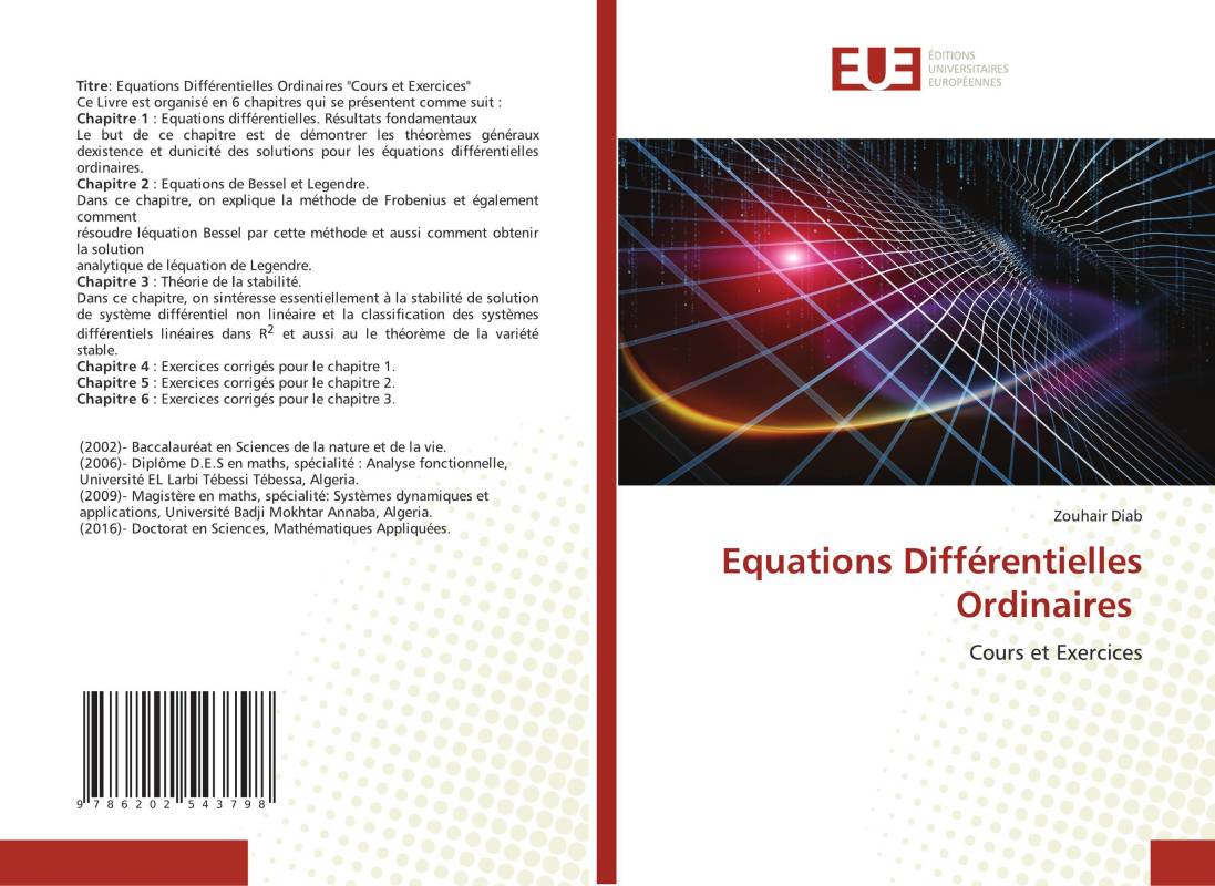 Equations Différentielles Ordinaires