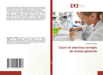 Cours et exercices corrigés de chimie générale