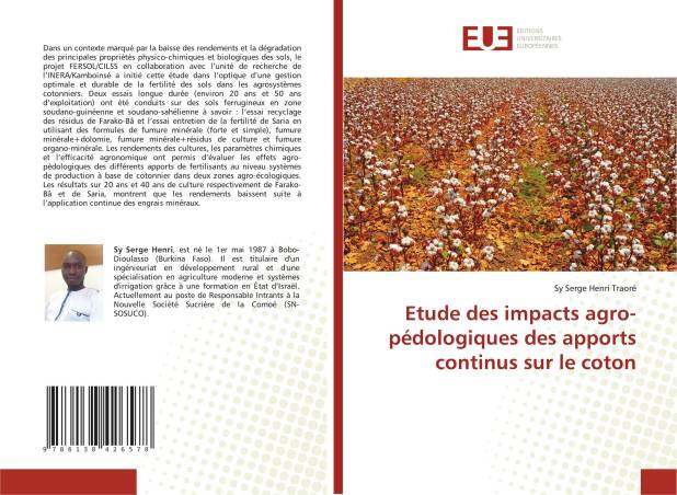 Etude des impacts agro-pédologiques des apports continus sur le coton