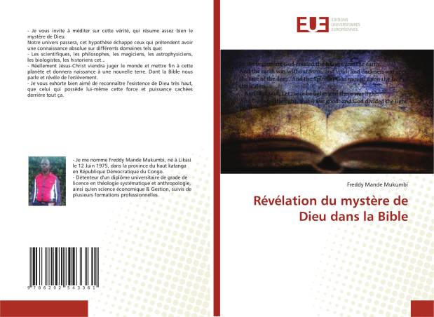 Révélation du mystère de Dieu dans la Bible