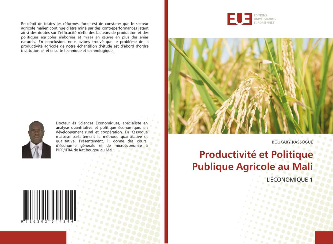 Productivité et Politique Publique Agricole au Mali