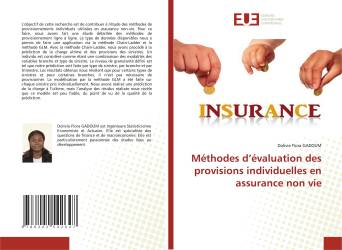 Méthodes d’évaluation des provisions individuelles en assurance non vie