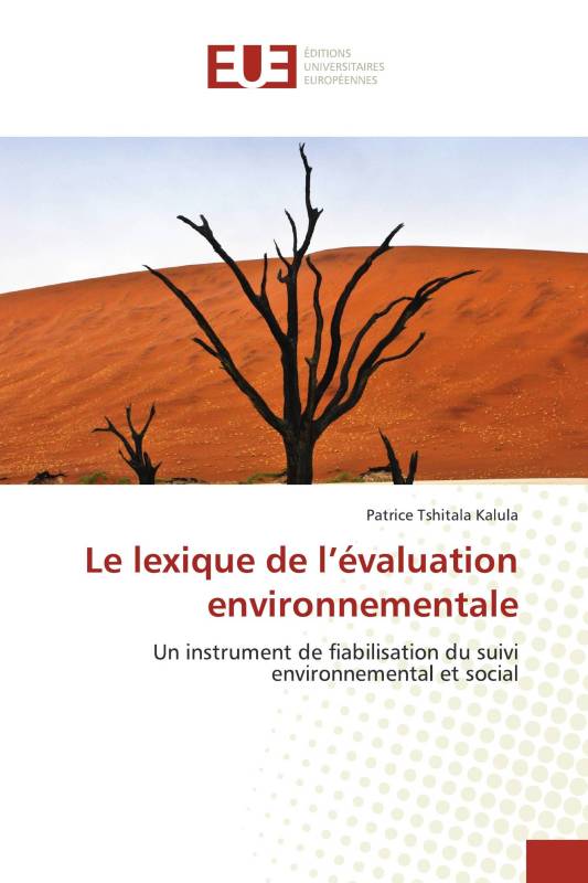 Le lexique de l’évaluation environnementale