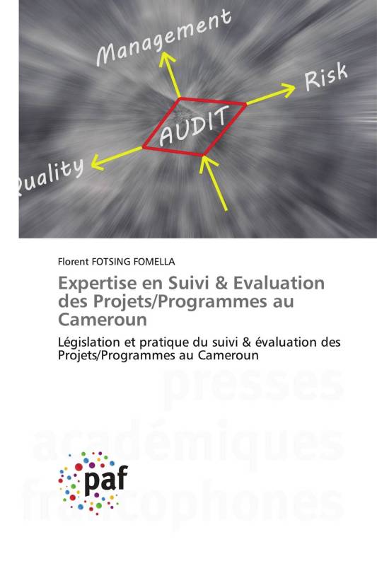 Expertise en Suivi & Evaluation des Projets/Programmes au Cameroun