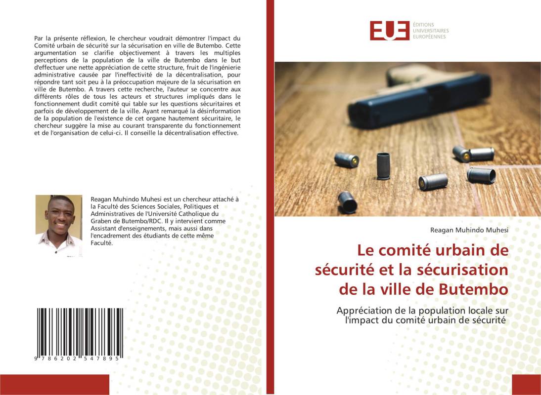 Le comité urbain de sécurité et la sécurisation de la ville de Butembo