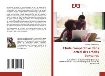 Etude comparative dans l’octroi des crédits bancaires