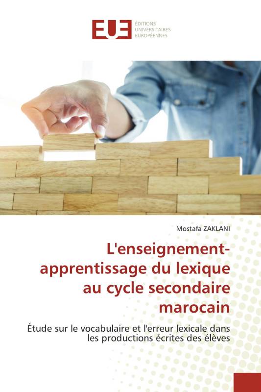 L'enseignement-apprentissage du lexique au cycle secondaire marocain