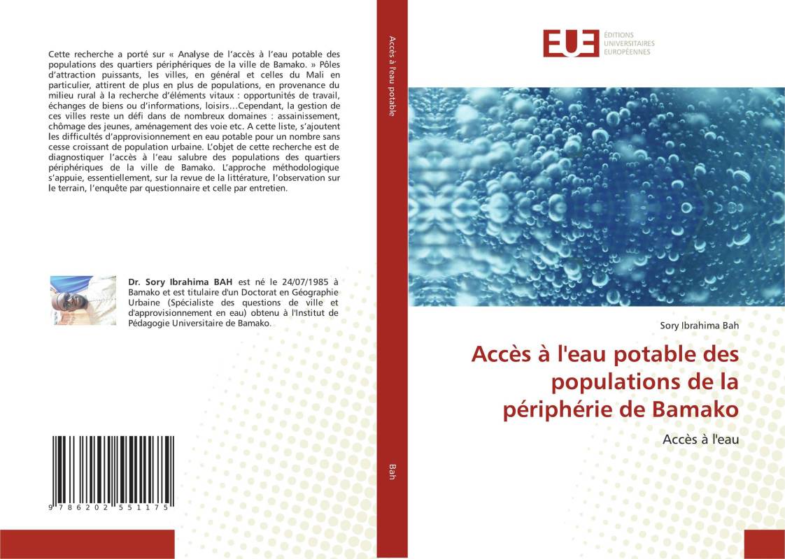 Accès à l'eau potable des populations de la périphérie de Bamako