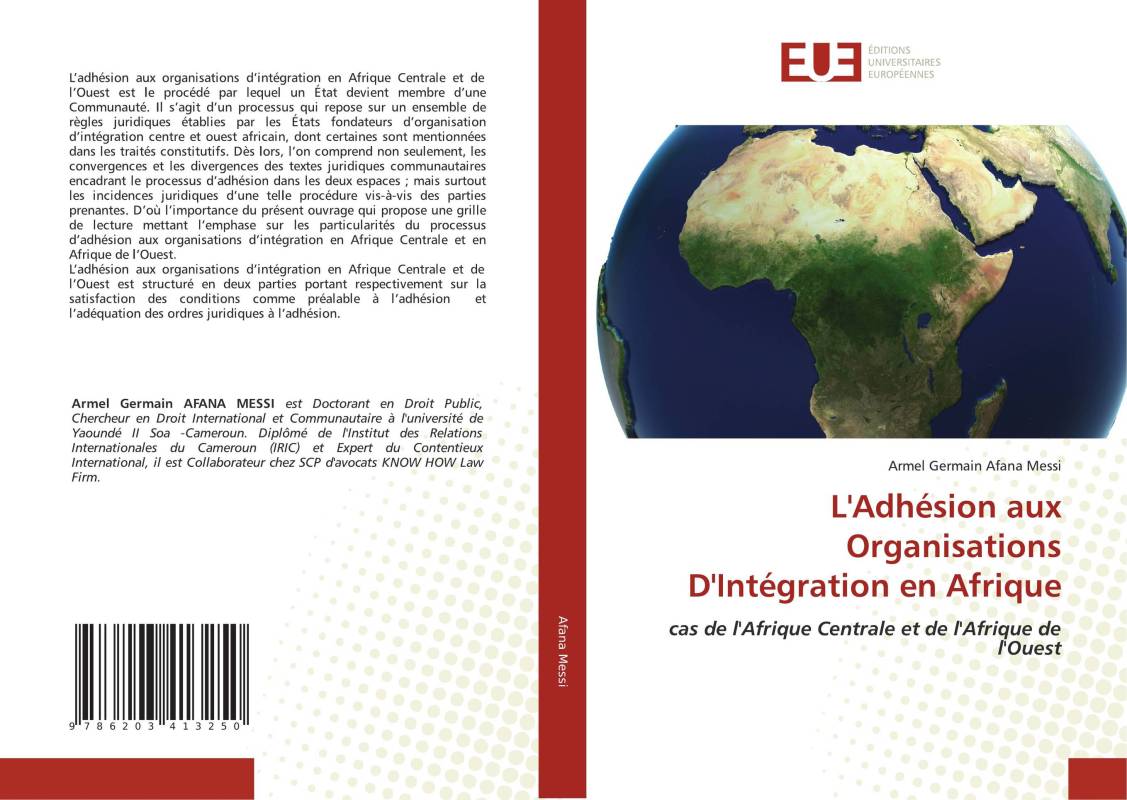 L'Adhésion aux Organisations D'Intégration en Afrique