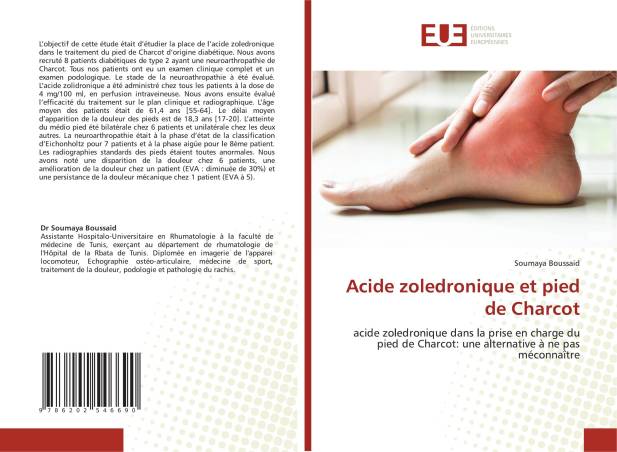 Acide zoledronique et pied de Charcot