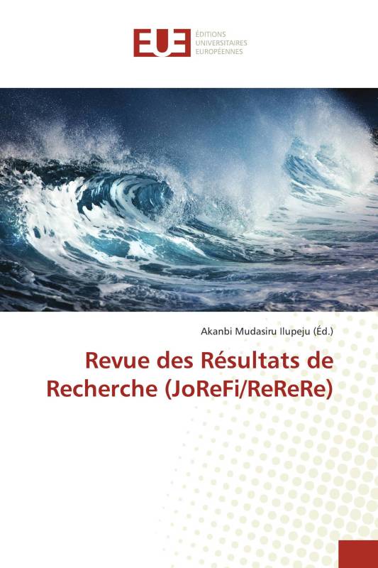 Revue des Résultats de Recherche (JoReFi/ReReRe)