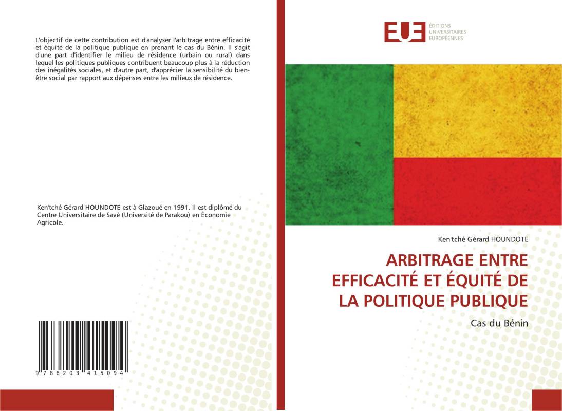 ARBITRAGE ENTRE EFFICACITÉ ET ÉQUITÉ DE LA POLITIQUE PUBLIQUE