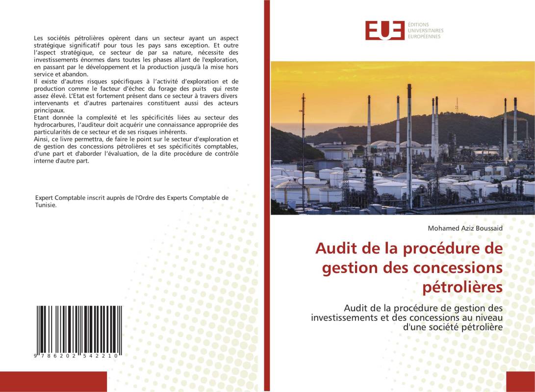 Audit de la procédure de gestion des concessions pétrolières