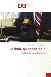 Le droit, qu’en sait-on ?