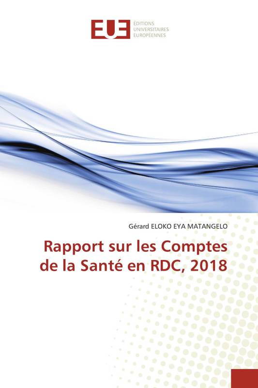 Rapport sur les Comptes de la Santé en RDC, 2018