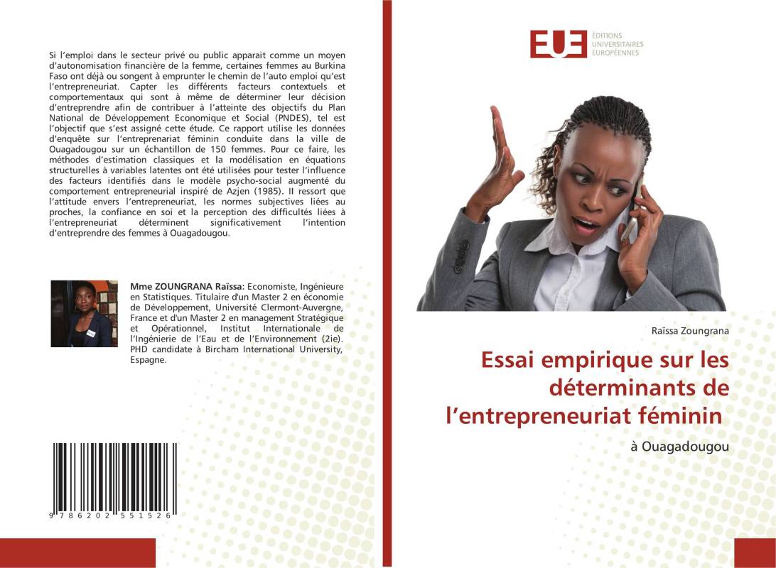 Essai empirique sur les déterminants de l’entrepreneuriat féminin