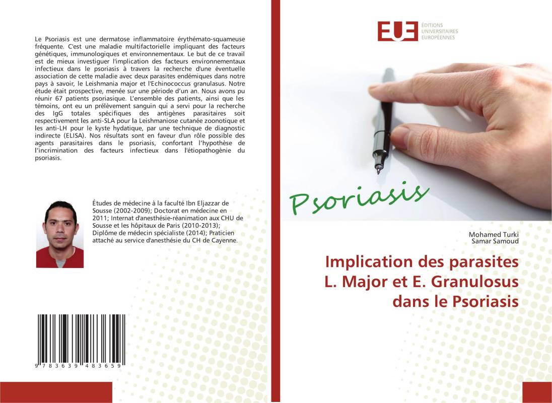 Implication des parasites L. Major et E. Granulosus dans le Psoriasis